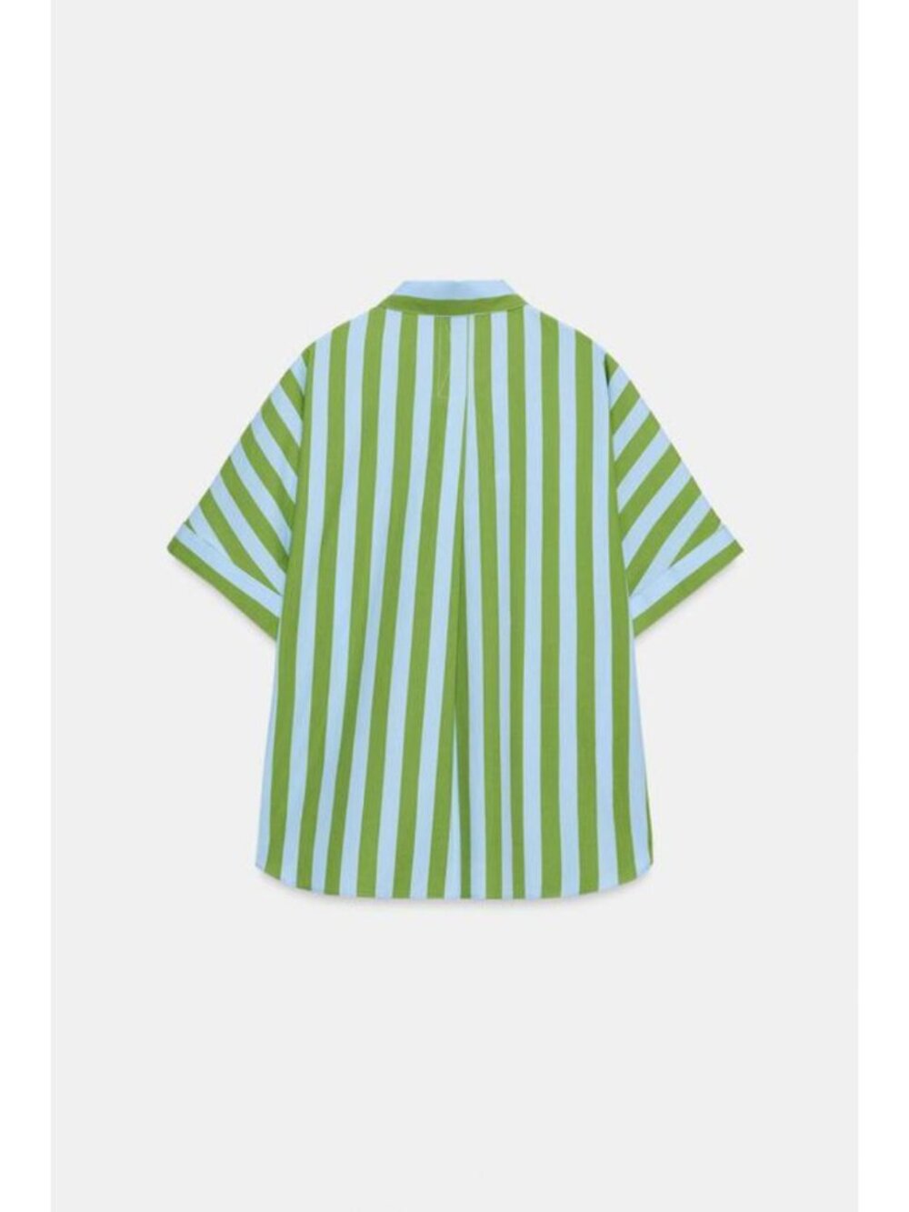 ZARA OVERSIZED STRIPED SHIRT - Picture 10 of 11